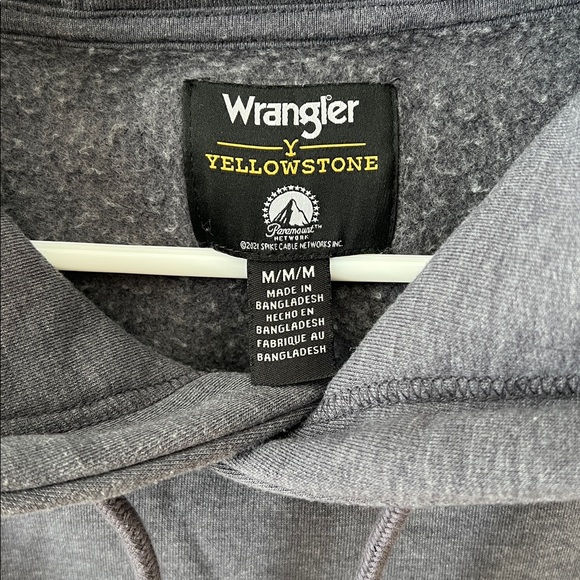 Wrangler Yellowstone Hoodie Sweatshirt - Picture 4 of 5